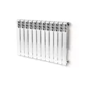 Радиатор секционный Wen Profi Al 500/150 6 секций боковое подключение алюминий цвет белый без кроншейнов
