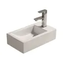 Раковина подвесная Art & Max AM-4849-L 381120 45.50x25см цвет белый