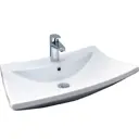 Раковина накладная Ceramalux 9111 357986 60x46 см цвет белый