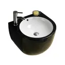 Раковина подвесная Ceramalux 500FBW 49x47 см цвет белый