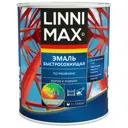 Грунт-эмаль по ржавчине Linnimax Быстросохнущая шелковисто-матовая цвет белый база 1 0.75 л