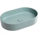 Раковина накладная Ceramica Nova Element CN6048MLG зеленая матовая 60.80см