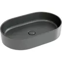 Раковина накладная Ceramica Nova Element CN6048MDH темный антрацит матовая 60.80см