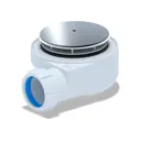 Сифон для душевого поддона Ани пласт D50 мм серый E550C