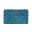 Коврик для ванной Bath Plus Лана 70x120 см цвет бирюзовый