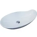 Раковина накладная CeramaLux 65 9052 белая