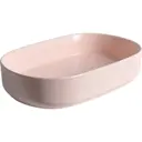 Раковина накладная Allen Brau Fantasy Oval 55x36 розовая