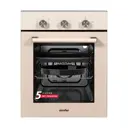 Электрический духовой шкаф Simfer B4er19070 45x59.5x56 см цвет бежевый
