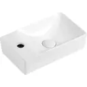 Раковина Orange B05-375RW правый, белый глянец 37.50x21.50 см
