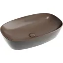 Раковина накладная Ceramica Nova Element CN6049MDB темно-коричневая матовая 60см