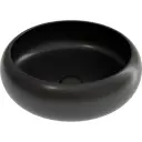 Раковина накладная Ceramica Nova Element CN6050MB черная матовая 36см