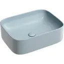 Раковина накладная Ceramica Nova Element CN6052MHL серо-голубая матовая 50.50см