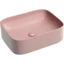 Раковина накладная Ceramica Nova Element CN6052MP розовая матовая 50.50см