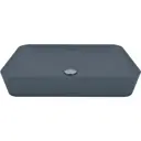 Раковина накладная Creavit Ultra UL060-00BM00E-0000 59.70x39.60 см цвет серый