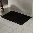 Коврик для ванной Lemer Loveg 50x80 см цвет черный