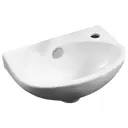 Раковина подвесная Azario AZ-41203 37x25 см цвет белый