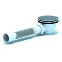 Сифон для душевого поддона Ани пласт D50 мм цвет серый E325C