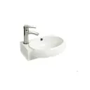 Раковина подвесная WeltWasser Aisbach 10000003874 43x29 см цвет белый