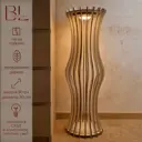 Торшер Brillight NPL-25.0 со столиком цвет жёлтый/золотой