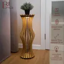 Торшер Brillight NPL-4.2 со столиком цвет бежевый