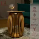 Торшер Brillight NPL-2.2 со столиком цвет бежевый