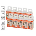 Лампа светодиодная Osram LED STAR Шар малый 470лм 5Вт замена 40Вт 4000K E14 170-250В