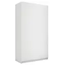 Шкаф распашной Мебельная компания е1 LCKS2_2SH_1600_S 121x220x52.5 см ЛДСП цвет белый снег
