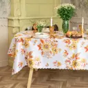 Скатерть на стол Доляна Подсолнухи круглая 145x3200 см цвет разноцветный