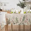 Скатерть на стол Этель Cotton круглая 149x110 см цвет разноцветный