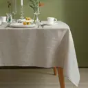 Скатерть на стол Доляна Душевная кухня круглая 146x180 см цвет разноцветный