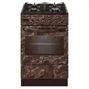 Кухонная плита Gefest 453285 50x85x58.5 см цвет коричневый мрамор