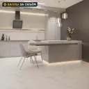 Глазурованный керамогранит Estima Melody Marble МО102 60x120 см 1.44 м² неполированный цвет бело-бежевый