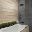 Глазурованный керамогранит Amber Wood Pine 20x120 см 1.44 м² матовый цвет бежевый