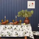 Скатерть на стол Этель Груши круглая 149x220 см цвет разноцветный