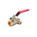 Кран шаровой прямой Sanext 6301 DN15 PN40 1/2" ВР латунь ручка рычаг