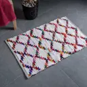 Коврик для ванной Wess Boho 60x90 см цвет бежевый красный