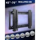 Кронштейн для крепления телевизора не поворотный Abc mount Wallpro-80 цвет черный