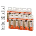 Набор ламп Osram Filament 4058075684973 E14 220-240 В 5 Вт свеча на ветру 600 Лм нейтральный белый свет 10 шт