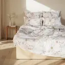 Пододеяльник Sima-land home Floral cover 10389508 220x200 см хлопок цвет белый