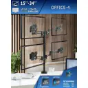 Кронштейн для крепления телевизора Kromax цвет черный OFFICE-4