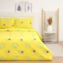 Комплект постельного белья Lovelife Avocado 10404334 хлопок 1.5-спальный наволочки 50 x 70- 2 шт цвет разноцветный