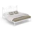 Кровать Стиллмет Мариана 200x140 см металлическое основание цвет белый