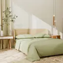 Комплект постельного белья Lovelife Young grass 10366235 хлопок 1.5-спальный наволочки 50 x 70- 2 шт цвет разноцветный