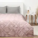 Покрывало Lovelife Артишок 180x210 см полиэстер цвет розовый