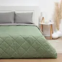 Покрывало Lovelife Green cage 200x210 см полиэстер цвет зеленый