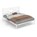 Кровать Стиллмет Мираж 200x160 см металлическое основание цвет белый