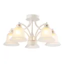 Люстра потолочная Ambrella light Traditional Tr3050 5 ламп 12 м² цвет белый