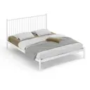 Кровать Стиллмет Колумбиа 200x180 см металлическое основание цвет белый