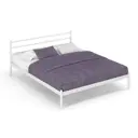Кровать Стиллмет Экспо 200x140 см металлическое основание цвет белый