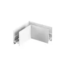 Коннектор Iledex Outter corner connect 4822-021-95-95-wh угловой жесткий для соединения трековых шинопроводов магнитных цвет белый